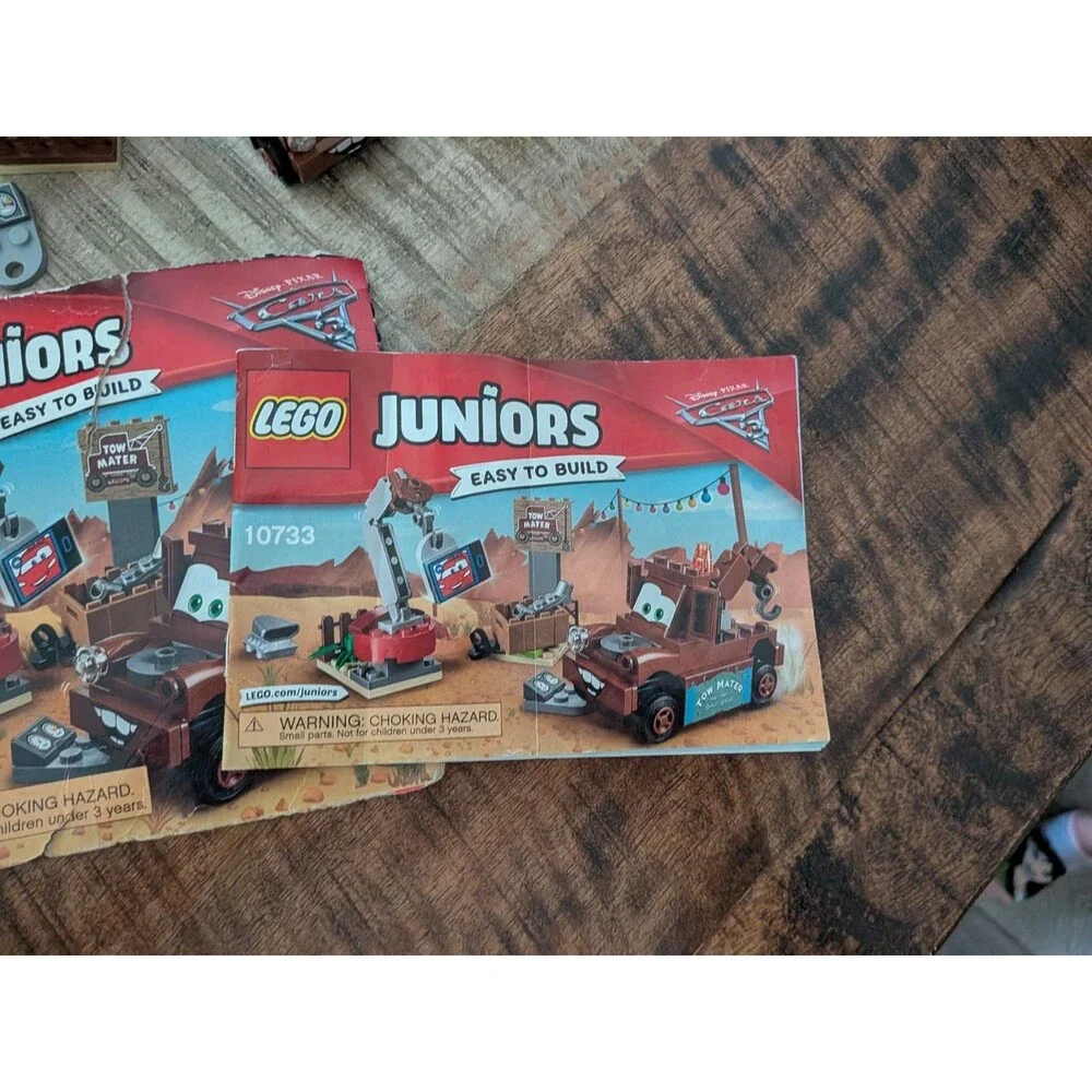 LEGO Juniors 10733 Mater's Junkyard 62pc 100% Complete Set w/ Instructions Cars